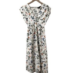Saks Fifth Avenue Multicolor Floral Maxi Dress
